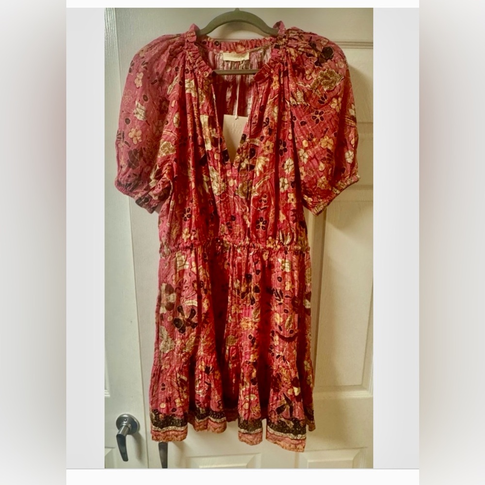 Ulla Johnson Scarlet Floral Mini Dress